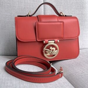 Longchamp Box-Trot XS in Orange